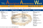 Aboriginal Awareness Week at TRU: March 22-25.