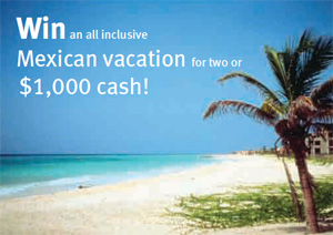 Assist a student, help your sanity: Win a Mexican Vacation or cash in the 2010 Foundation Raffle
