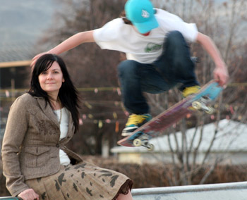 Natalie Clark, Coordinator of Centre for Community-Based Youth Health Research at Thompson Rivers University