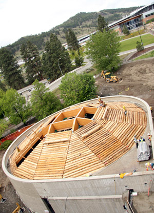 Thompson Rivers University will name the House of Learning’s assembly hall 'The Irving K. Barber British Columbia Centre'