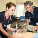 respiratory therapy emergency re-enactment