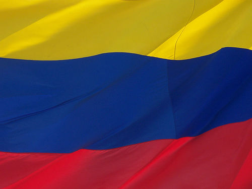 Photo of Colombian Flag from flickr.com. Photographer: benjaminhamilton
