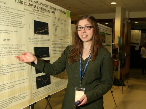 Corrie Belanger poster at UGC