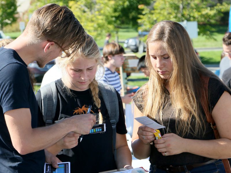 Clubs Day was a success, attracting at least half the available clubs to answer the questions of hundreds of students.