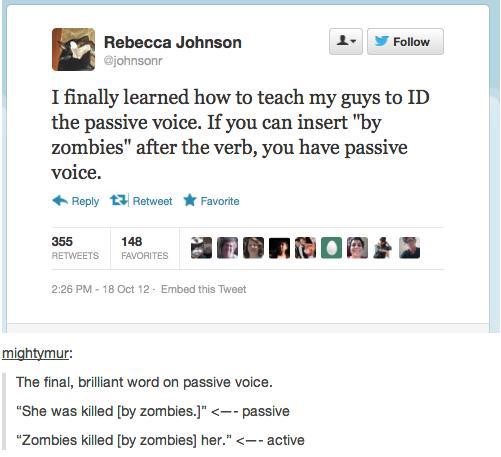 zombies passive vs active