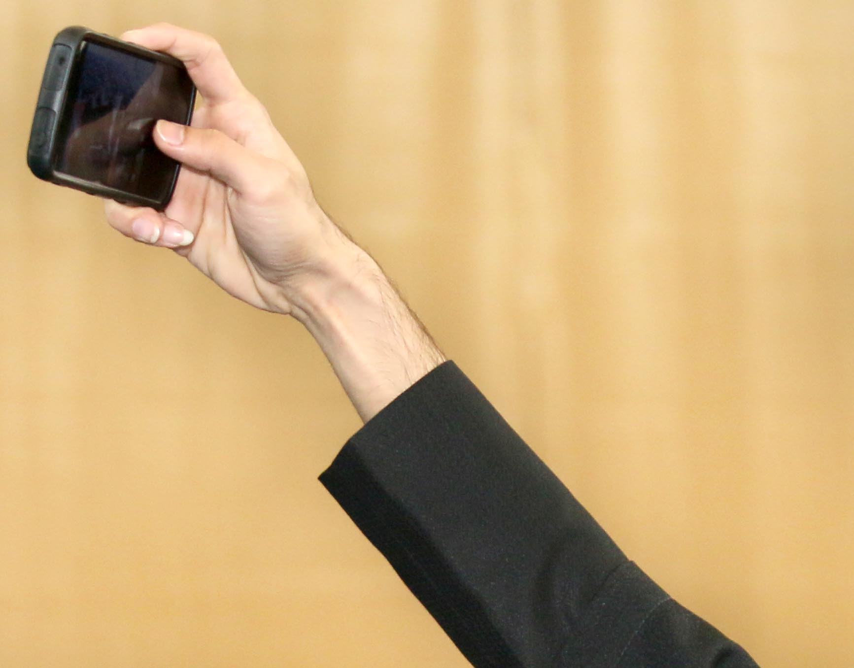 hands off the phone