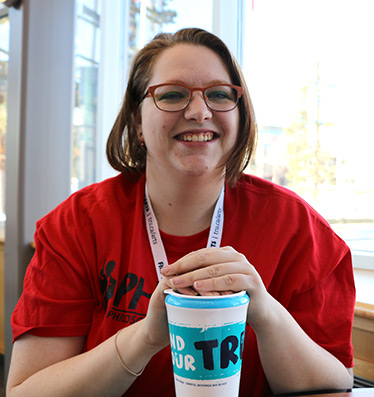 Megan Fenkhuber, Bachelor of Arts grad and PHP Conference Chair