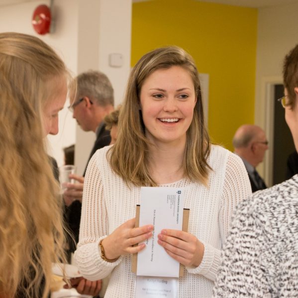 Katie Harding, recipient of Ken and Maureen Lepin Prize of Excellence in Nursing