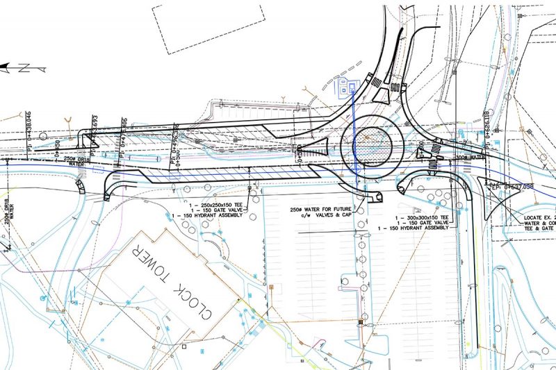 University Drive Roundabout
