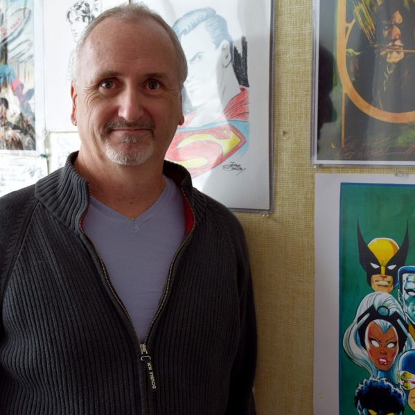 Jeff McLaughlin in his office at TRU