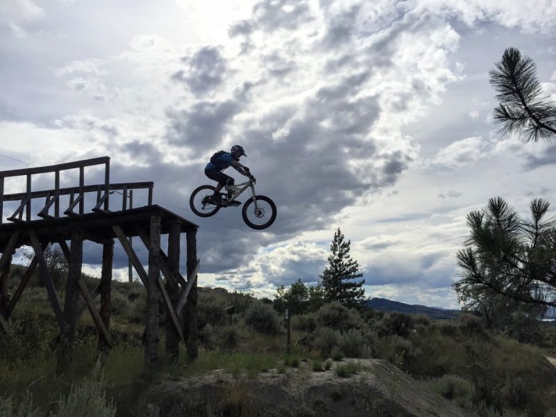 If you love fitness, Kamloops is the City for you. Photo courtesy Mike Coulter at the Kamloops Bike Ranch.
