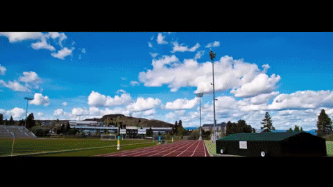 Timelapse of the TCC outdoor track and field.