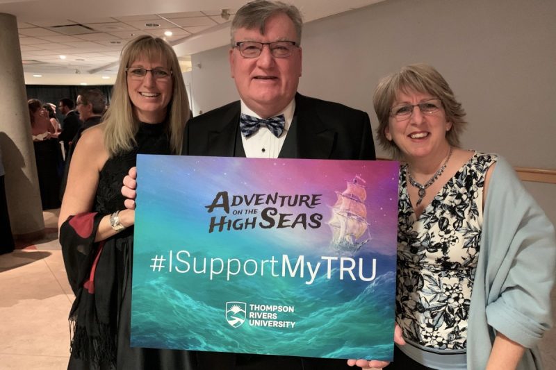 Tonya Perry, Norman Daley, and Caroline Bouchard