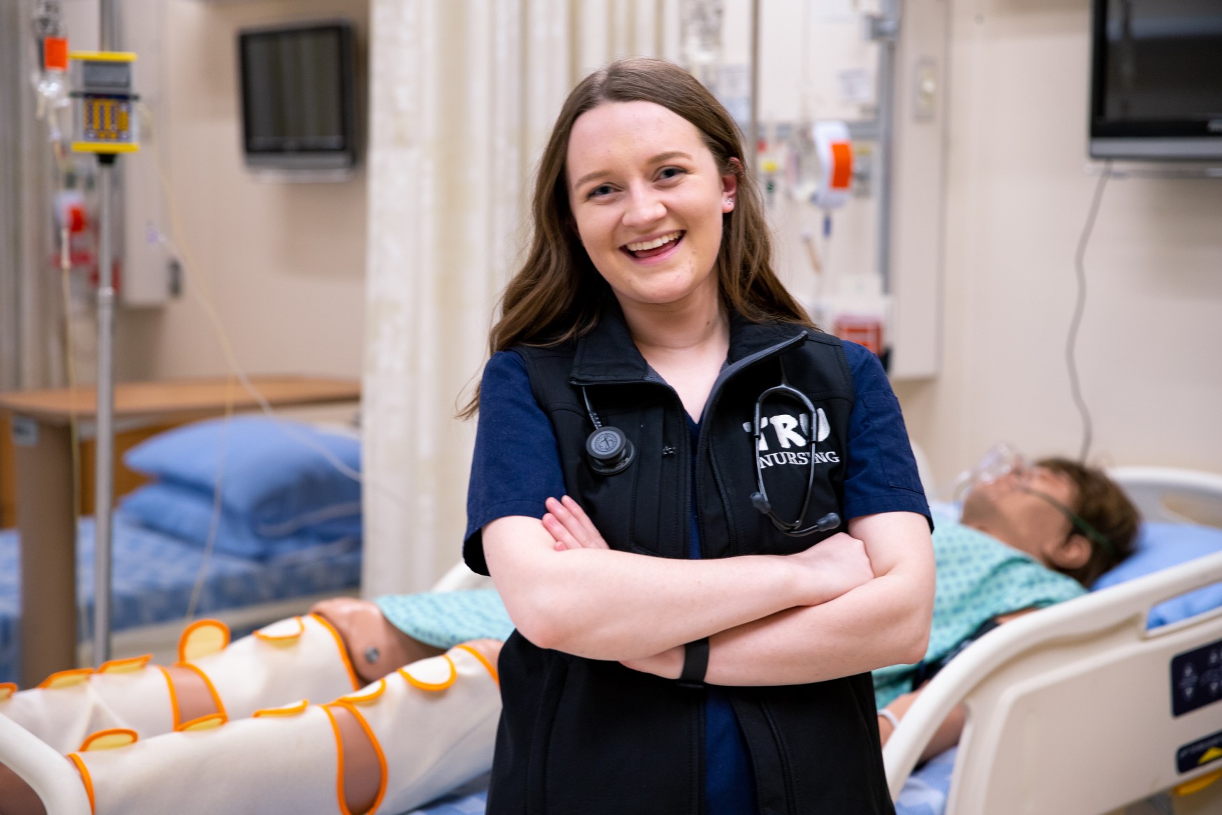 Makenzie Vandertoolen, valedictorian School of Nursing 2019.