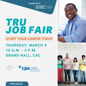 TRU Job Fair 2022 - Start Your Career Today