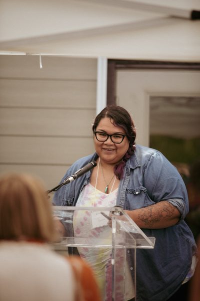 Rachael Bowser, cultural coordinator at Simpcw First Nation