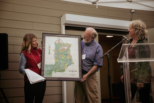Doris Laner presents map