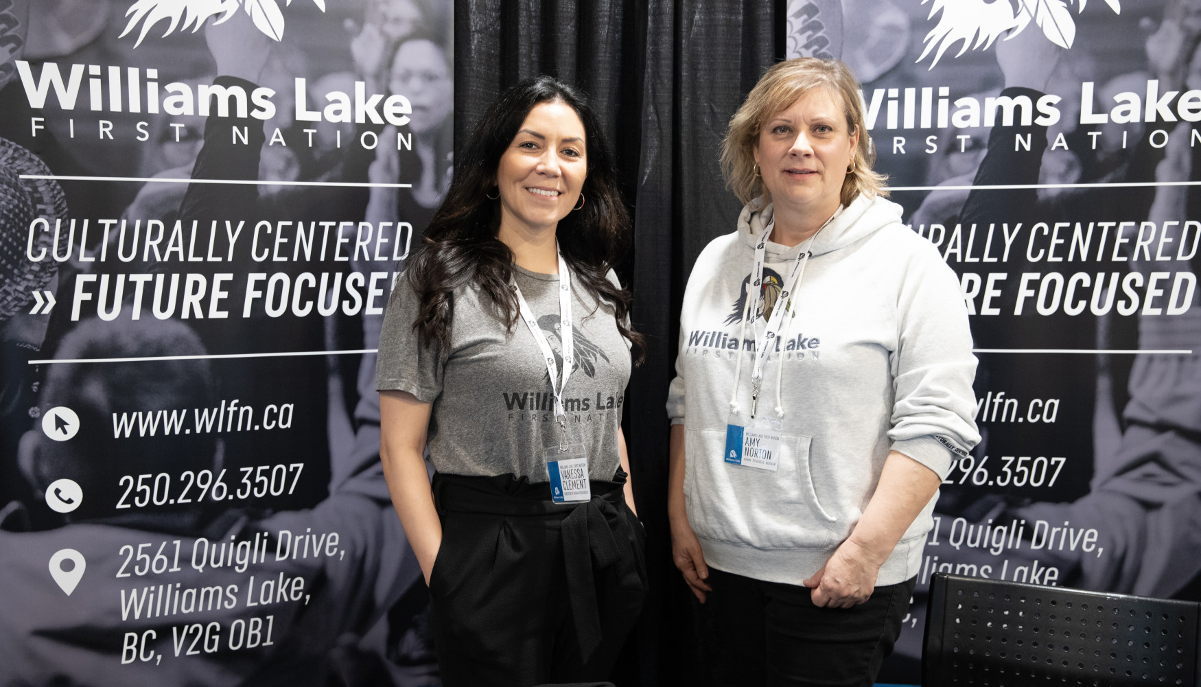 The Williams Lake First Nation was among 110 organizations at the 2024 TRU Job Fair.