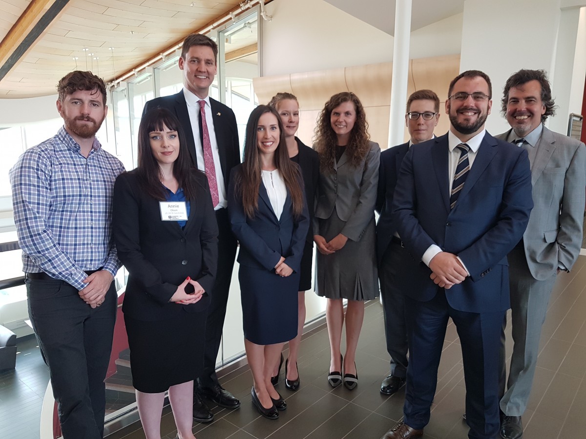 Justice Minister visits TRU Law – TRU Newsroom