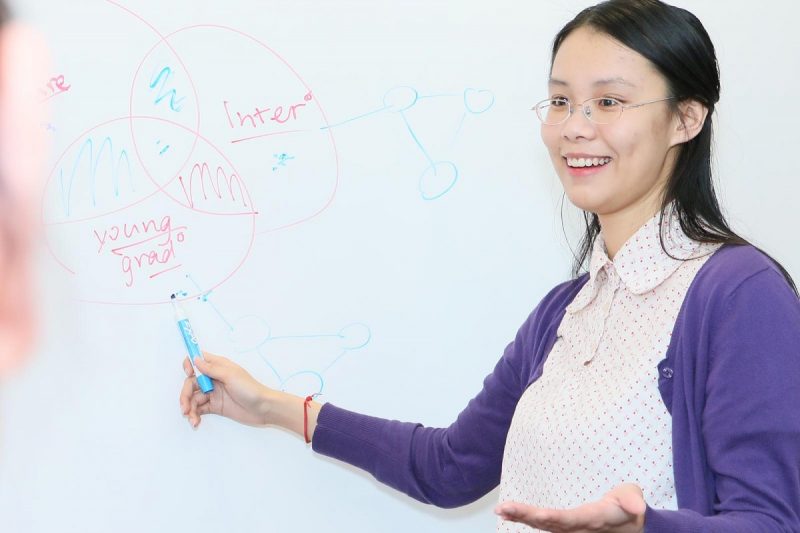 MEd student Vera Wu