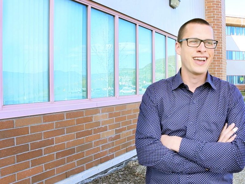 Faculty of Arts valedictorian Benjamin Froese