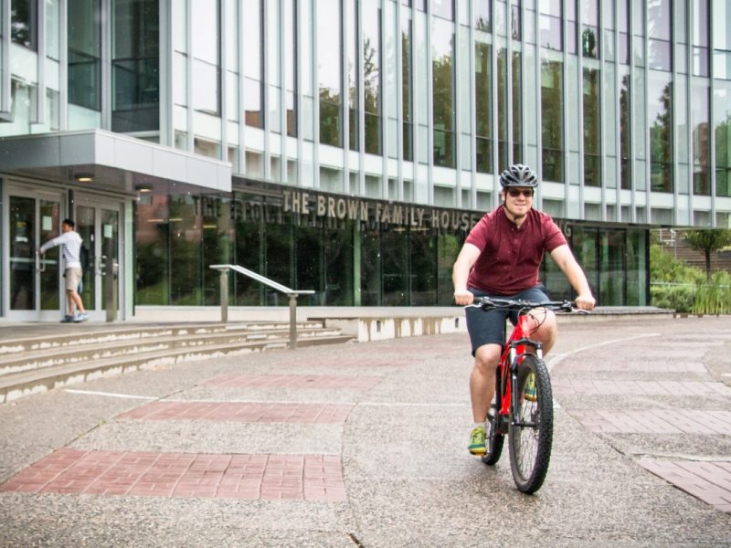 ebike on campus