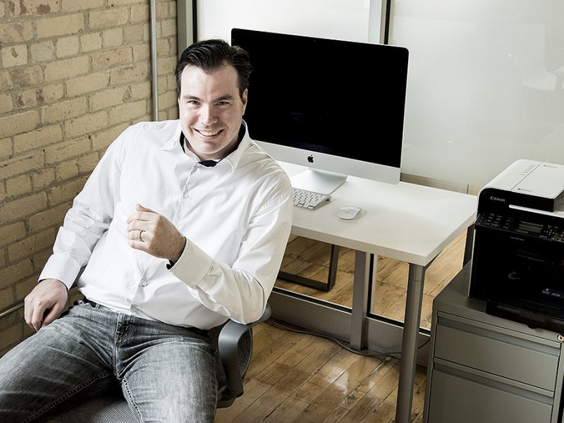 TRU-OL MBA student Shawn Berney