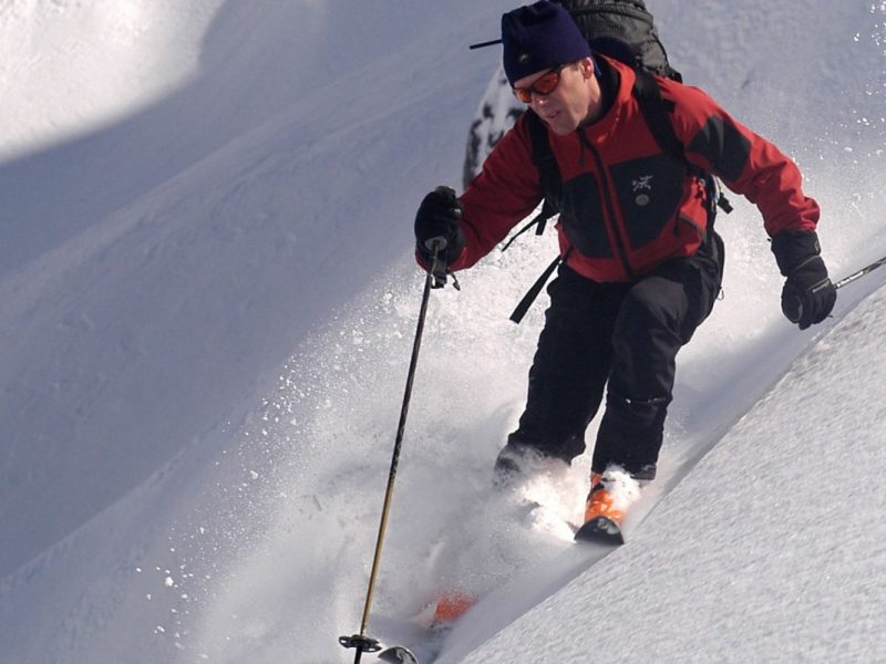Iain Stewart-Patterson Skiing