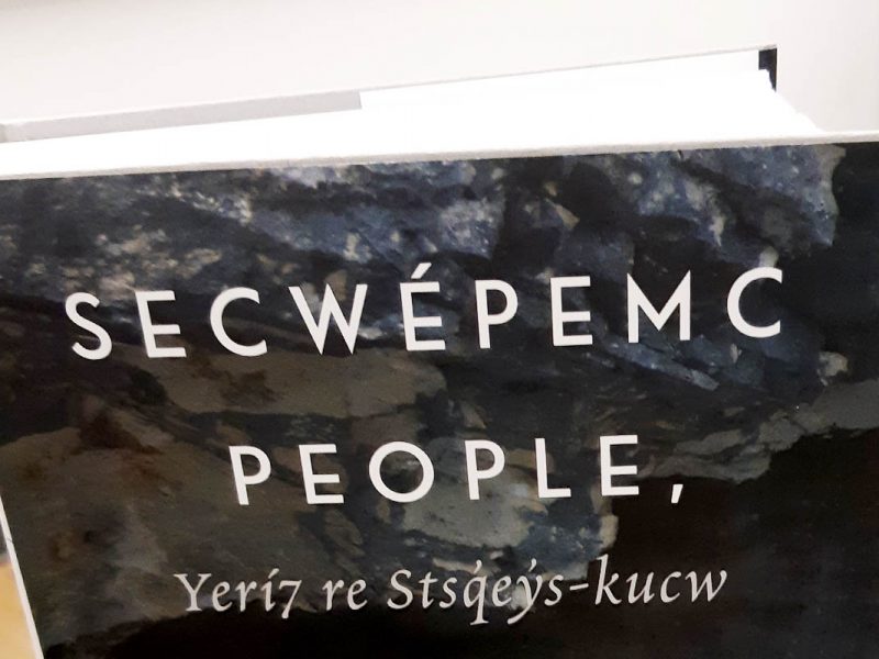 book cropped Secwepemc People Land and Laws