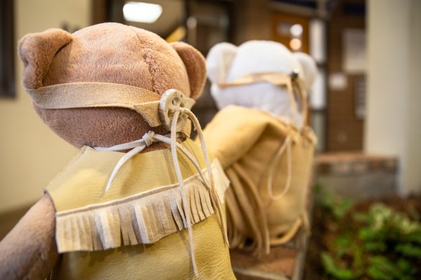 Spirit Bear regalia features