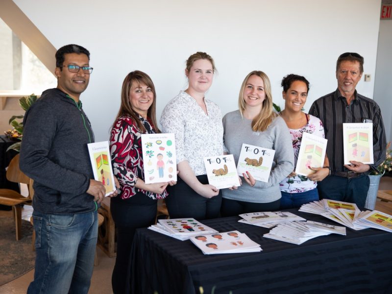 Dr. Haytham Elmiligi, Dr. Gloria Ramirez, Laura Howard, Mariah Wilson, Roxanne Letterlough and Dr. Patrick Walton