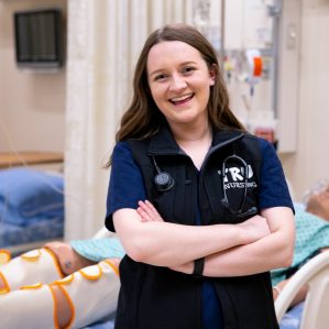 Makenzie Vandertoolen, valedictorian School of Nursing 2019.