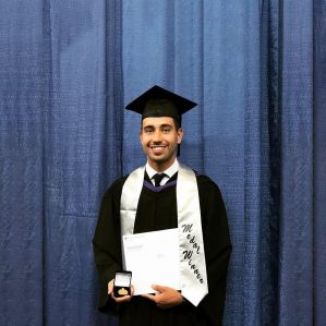 2019 Law grad Oliver Verenca