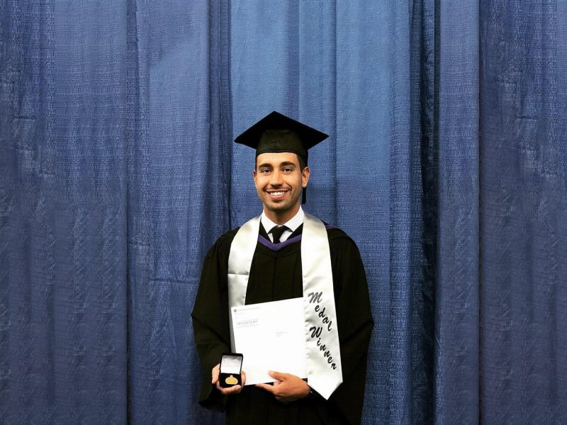 2019 Law grad Oliver Verenca