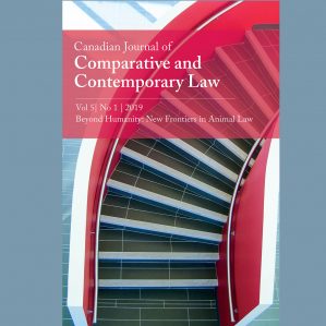 The latest issue of the Canadian Journal of Comparative and Contemporary Law zeroes in on animal law.