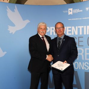 Brian Cassell and Retired General/Senator Roméo Dallaire