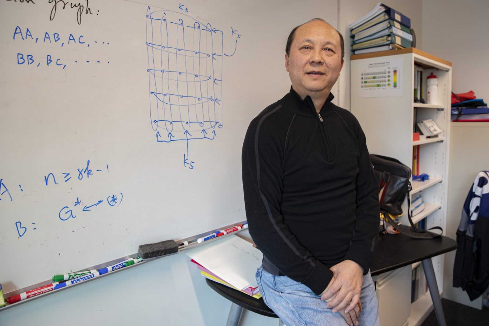 Roger Yu, professor of mathematics and statistics and the director of the Centre for Optimization and Data Science