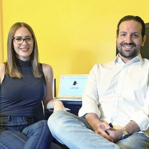 Sarah Ewart and Dave Barroqueiro were part of a TRU Law team that developed a series of apps to help people access COVID assistance programs.