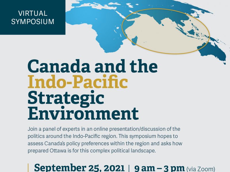 Symposium: Canada and the Indo-Pacific Strategic Environment