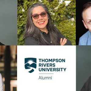 2025 TRU distinguished alumni award recipients.