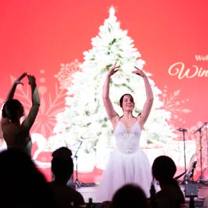 Pictured are dancers from Nuance Dance Studio who entertained guests at the 2025 TRU Foundation Winter's Ball with a performance of the Waltz of the Snowflake.
