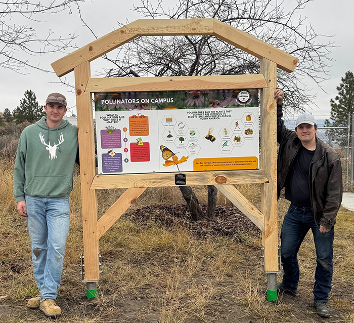New pollinator signs expand TRU’s Bee Campus commitment - Castanet.net